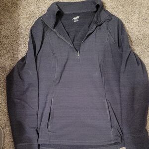 Avia Dark Blue Quarter-Zip Jacket
